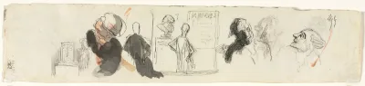 Sketches Of Various Figures