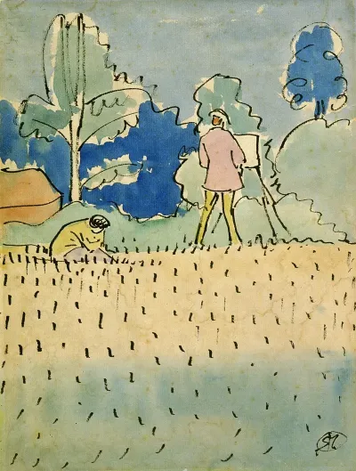 Sketching Berkshire