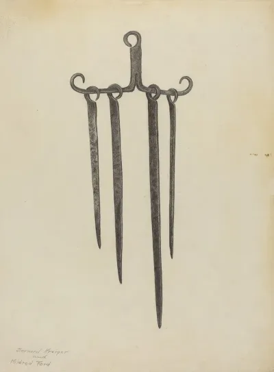 Skewers And Holder 2