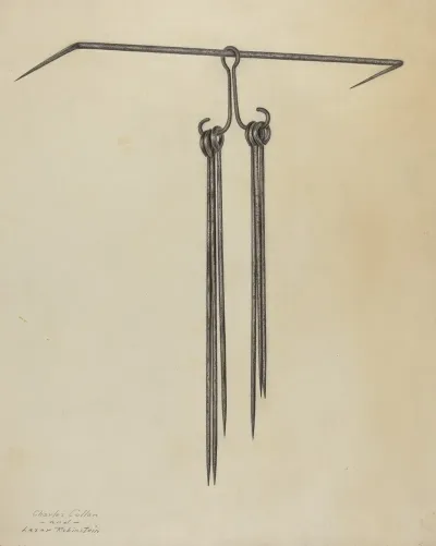 Skewers And Holder 4