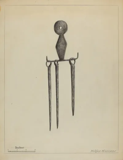 Skewers And Holder 6