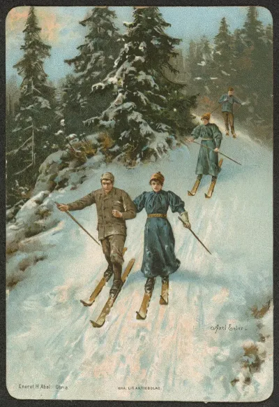 Ski Motif 2