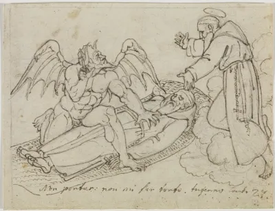 Skizze Zu Guido Da Montefeltro Dante Inferno Canto 27