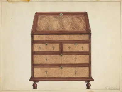 Slant Top Desk