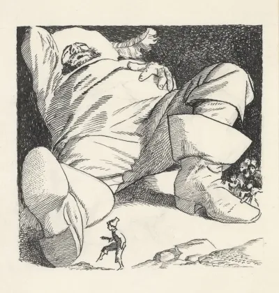 Slapende Gulliver