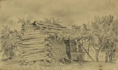 Slave Cabin Near Warrenton Va