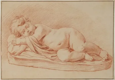 Sleeping Child After Francois Duquesnoy