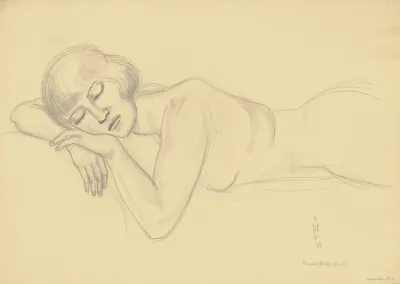 Sleeping Female Nude 2