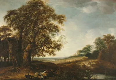 Sleeping Peasants Near Fields Parable Of The Weeds