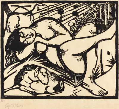 Sleeping Shepherdess Schlafende Hirtin