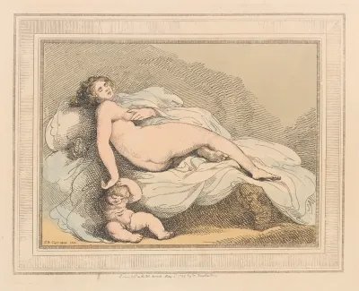 Sleeping Venus And Love