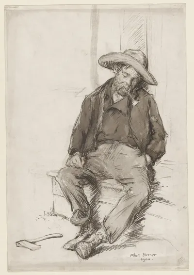 Sleeping Workman