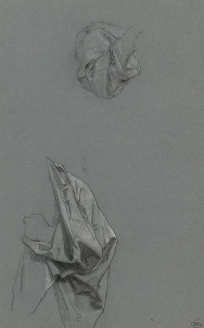 Sleeve And Draped Fabric