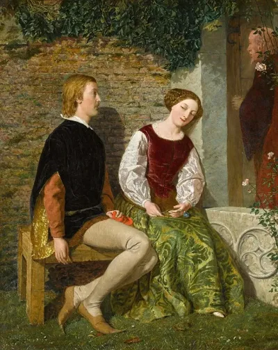 Slenders Wooing Of Ann Page