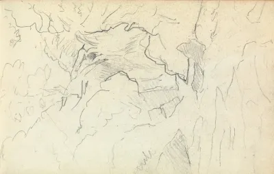 Slight Sketch Of Rocks
