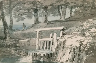 Sluice Gate Netley Abbey Hampshire
