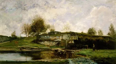Sluice In The Optevoz Valley