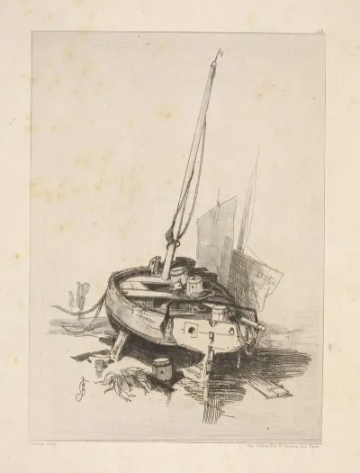 Small Boat From St Valery Somme