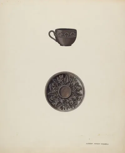 Small Cup And Saucer