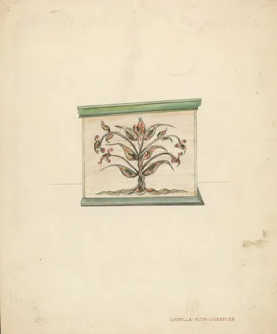 Small Decorated Box Side