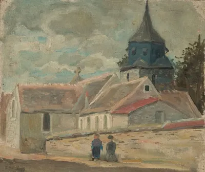 Small Village Church Breuilpont