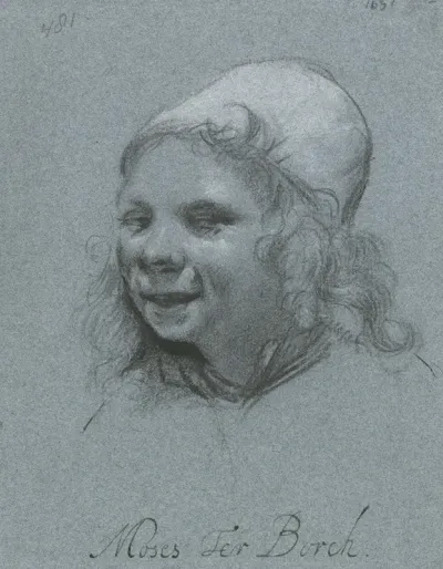 Smiling Self Portrait From The Side