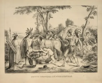 Smith Rescued By Pocahontas 2