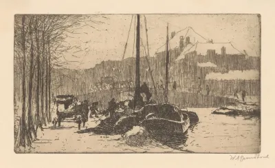 Sneeuw In De Stad