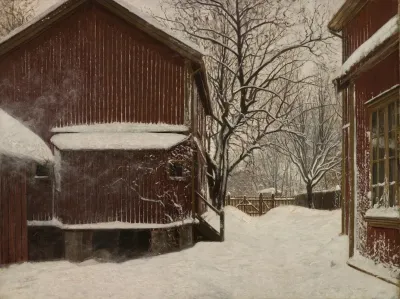 Snefokk I Majorstuveien 8 2