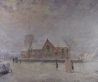 Snow Covered Hamlet