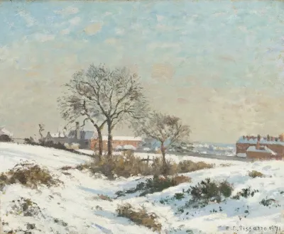 Snowy Landscape At South Norwood