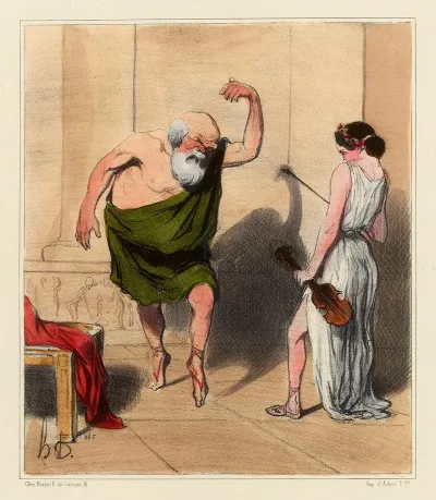 Socrate Chez Aspasie