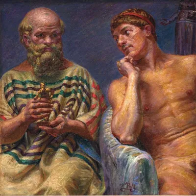 Socrates And Alcibiades 2