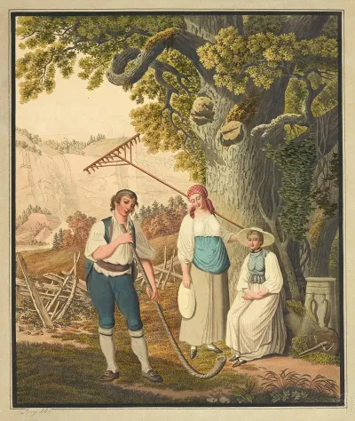Soiree Champetre Dans Loberhasli Canton De Berne