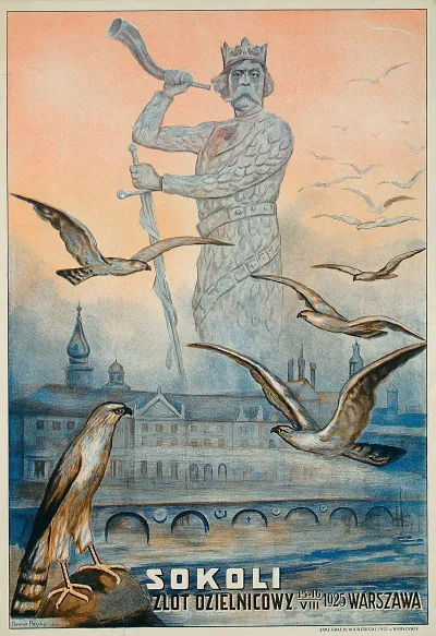 Sokoli Zlot Dzielnicowy 15 16 Viii 1925 Warszawa