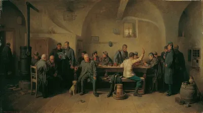 Soldaten In Der Kantine