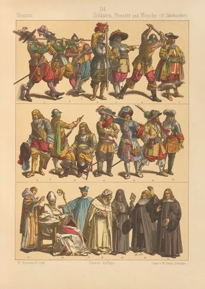 Soldaten Priester Und Monche
