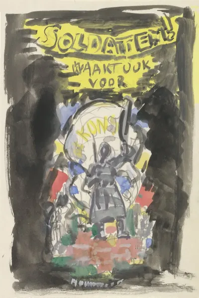 Soldaten Waakt Ook Voor Kunst