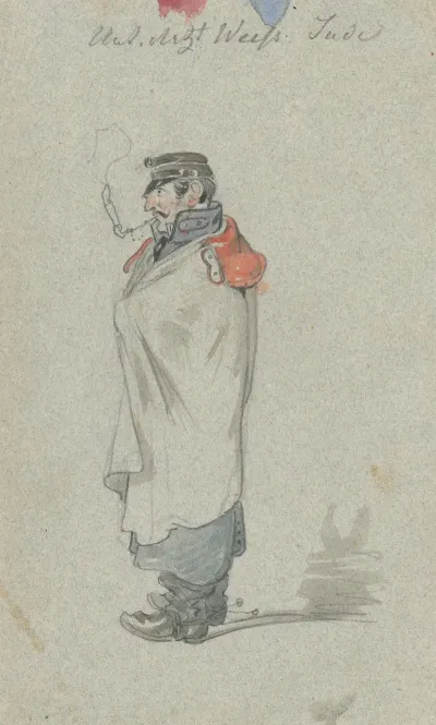 Soldier In A Cape