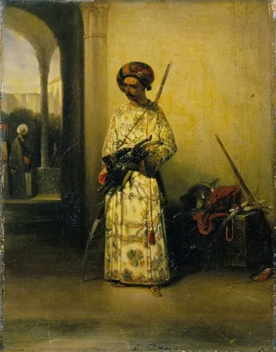 Soldier Of The Guard Of A Vizier