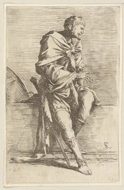 Soldier Seated