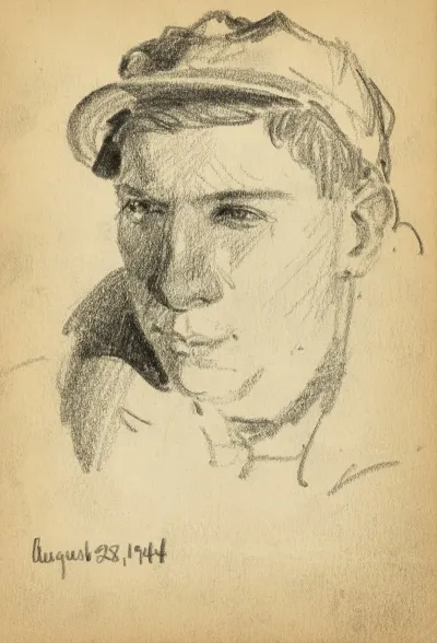 Soldier Wearing Cap