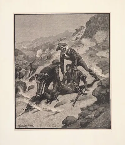 Soldiering In The Southwest The Rescue Of Corporal Scott