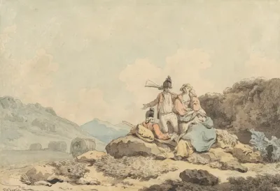 Soldiers And Country Women
