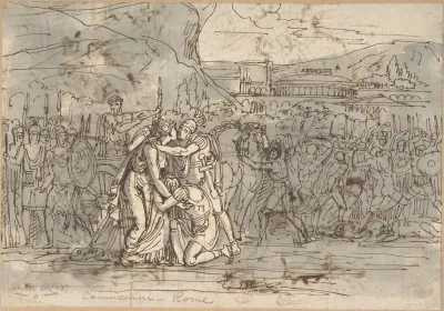 Soldiers Going Into Battle