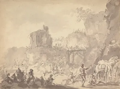 Soldiers In A Landscape 2