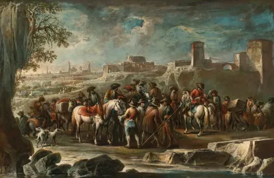 Soldiers In A Landscape