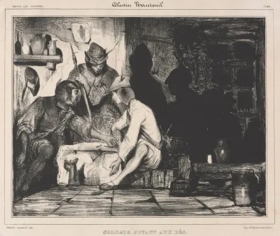 Soldiers Playing Dice 2