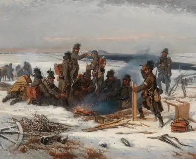 Soldiers Resting