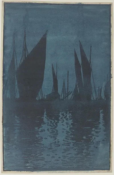 Soleil Couchant Honfleur 2